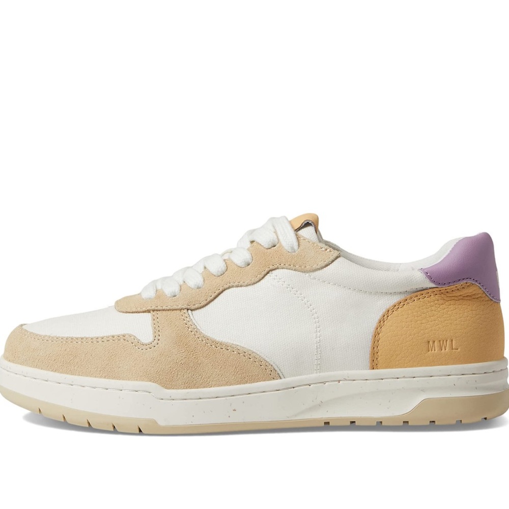 Madewell Court Low-Top Sneakers in Colorblock Leather